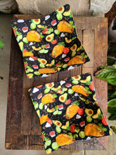 Load image into Gallery viewer, Microwave Cozy Bowl Set - Tacos - Set Of Two Microwave Cozies
