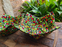 Load image into Gallery viewer, Microwave Cozy Bowl Set - Colorful Vegetables - Set Of Two Microwave Cozies