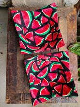 Load image into Gallery viewer, Microwave Cozy Bowl Set - Watermelon - Set Of Two Microwave Cozies