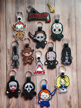 Load image into Gallery viewer, Chibi Key Fobs Inspired By Horror Characters - Keychains - Backpack Decoration - Bag Bling