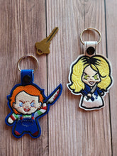 Load image into Gallery viewer, Chibi Key Fobs Inspired By Horror Characters - Keychains - Backpack Decoration - Bag Bling