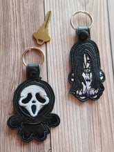 Load image into Gallery viewer, Chibi Key Fobs Inspired By Horror Characters - Keychains - Backpack Decoration - Bag Bling
