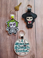 Load image into Gallery viewer, Key Fobs Inspired By The Ghost With The Most - Keychain - Backpack Decoration - Bag Bling
