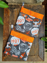 Load image into Gallery viewer, Hot Pad Set - Set Of Two - BBQ - Wing Sauce - Hot Sauce - Longhorn - Hot Pads - Trivet