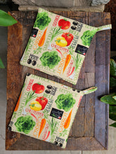 Load image into Gallery viewer, Hot Pad Set - Set Of Two - Vegetables - Hot Pads - Trivet