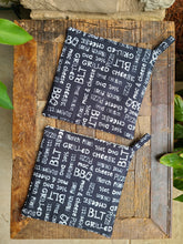 Load image into Gallery viewer, Hot Pad Set - Set Of Two - Comfort Food - Pizza - Grilled Cheese - Hot Dogs - Fried Chicken - BLT - Mac & Cheese - BBQ - Hot Pads - Trivet