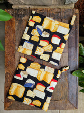 Load image into Gallery viewer, Hot Pad Set - Set Of Two - Cheese - Blue Cheese - Gouda - Swiss Cheese - Cheddar Cheese - Hot Pads - Trivet