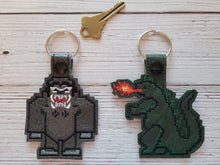 Load image into Gallery viewer, Key Fobs Inspired By Fictional Horror Characters - Keychains - Backpack Decoration - Bag Bling