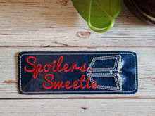Load image into Gallery viewer, Embroidered Bookmarks - Geeky - Nerdy - Snarky - Silly - Whitty - Funny Bookmarks - I Like Big Books And I Cannot Lie - Spoilers