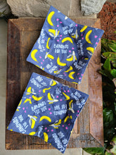 Load image into Gallery viewer, Microwave Cozy Bowl Set - Bananas For You - Set Of Two Microwave Cozies