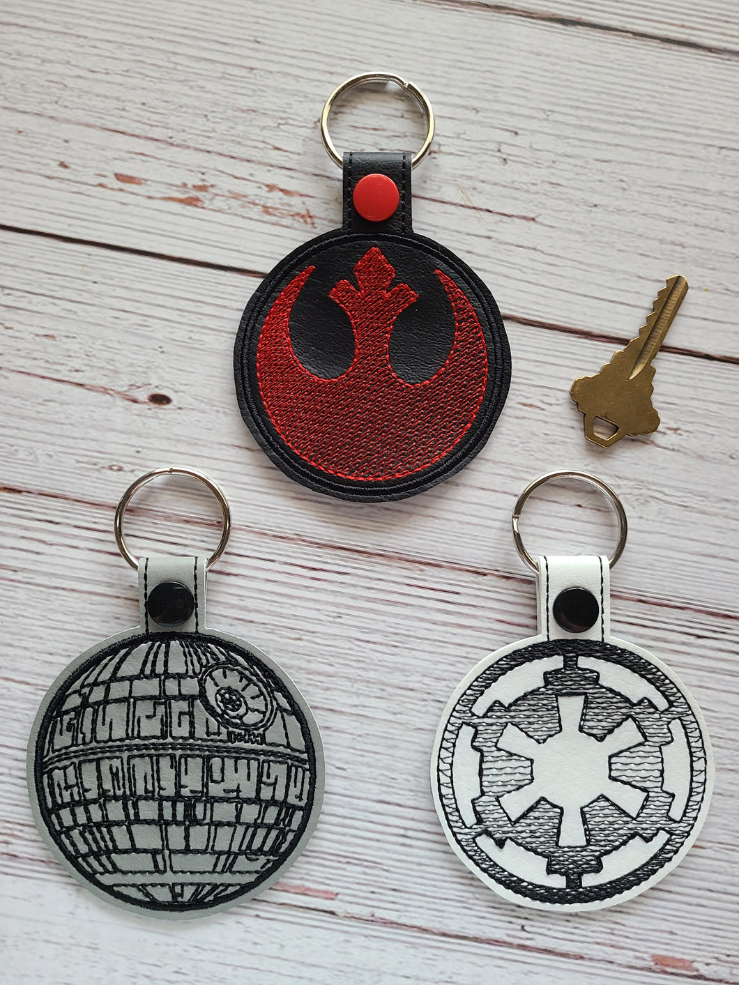 Key Fobs Inspired By Stars - Keychains - Backpack Decoration - Bag Bling