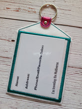 Load image into Gallery viewer, Luggage Tag - Bag Tag - Bag Identifier - So Your Bag Makes It Home After The Airlines Misplace It :)