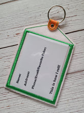 Load image into Gallery viewer, Luggage Tag - Bag Tag - Bag Identifier - So Your Bag Makes It Home After The Airlines Misplace It :)