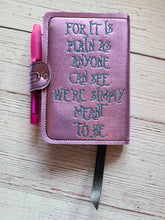 Load image into Gallery viewer, Mini Journal - Mini Notebook - Refillable Mini Journal Cover