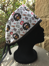 Load image into Gallery viewer, Unisex Scrub Cap - Celebrating Diversity Unisex Scrub Cap - Surgical Cap - Women Of Color - Nurses Hat - Doctors Hat