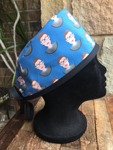 Load image into Gallery viewer, Unisex Scrub Cap - RBG - Ruth Bader Ginsburg Scrub Cap - Surgical Cap - Nurses Hat - Doctors Hat - Blue