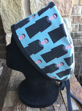 Load image into Gallery viewer, Unisex Scrub Cap - RBG - Ruth Bader Ginsburg Scrub Cap - Surgical Cap - Aqua In Gown