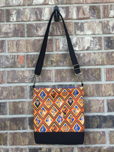 Load image into Gallery viewer, Messenger Bag Made With Licensed Lion Family Fabric - Adjustable Strap - Zippered Closure - Zippered Pocket - Cross Body Bag