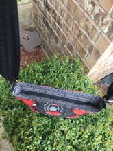 Load image into Gallery viewer, Messenger Bag Made With Licensed Superhero Fabric - Adjustable Strap - Zippered Closure - Zippered Pocket - Cross Body Bag