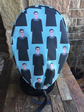 Load image into Gallery viewer, Unisex Scrub Cap - RBG - Ruth Bader Ginsburg Scrub Cap - Surgical Cap - Aqua In Gown