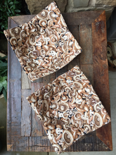 Load image into Gallery viewer, Microwave Cozy Bowl Set - Mushrooms - Set Of Two Microwave Cozies