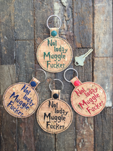 Load image into Gallery viewer, Not Today Key Fobs - Keychains - Backpack Decoration - Bag Bling