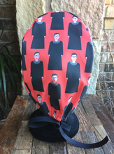 Load image into Gallery viewer, Unisex Scrub Cap - RBG - Ruth Bader Ginsburg Scrub Cap - Surgical Cap - Red In Gown