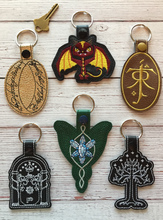 Load image into Gallery viewer, Key Fobs Inspired By A Fantasy World - Keychains - Backpack Decoration - Bag Bling