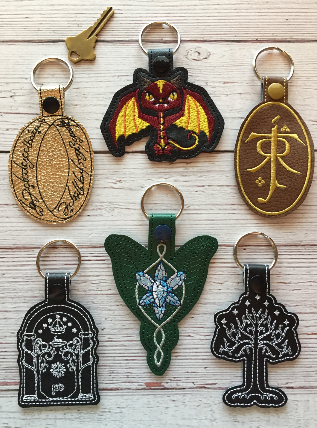 Key Fobs Inspired By A Fantasy World - Keychains - Backpack Decoration - Bag Bling