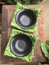 Load image into Gallery viewer, Microwave Cozy Bowl Set - Peas In A Pod - Set Of Two Microwave Cozies