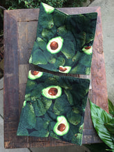 Load image into Gallery viewer, Microwave Cozy Bowl Set - Avocados - Set Of Two Microwave Cozies