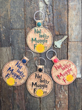 Load image into Gallery viewer, Not Today Key Fobs - Keychains - Backpack Decoration - Bag Bling