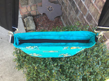 Load image into Gallery viewer, Messenger Bag Made With Licensed Water Guy Fabric - Adjustable Strap - Zippered Closure - Zippered Pocket - Cross Body Bag