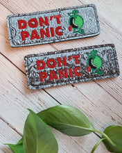Load image into Gallery viewer, Embroidered Bookmarks - Geeky - Nerdy - Snarky - Silly - Whitty - Funny Bookmarks - Family Business - Not All Who Wander - Don't Panic