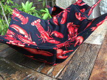 Load image into Gallery viewer, Microwave Cozy Bowl Set - Lobsters - Set Of Two Microwave Cozies
