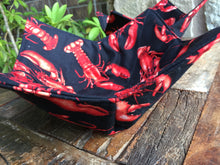 Load image into Gallery viewer, Microwave Cozy Bowl Set - Lobsters - Set Of Two Microwave Cozies
