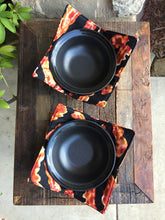 Load image into Gallery viewer, Microwave Cozy Bowl Set - Bacon - Set Of Two Microwave Cozies