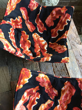 Load image into Gallery viewer, Microwave Cozy Bowl Set - Bacon - Set Of Two Microwave Cozies
