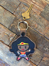 Load image into Gallery viewer, Key Fobs Inspired By Superheroines - Celebrating Diversity Keychains - Backpack Decoration - Bag Bling