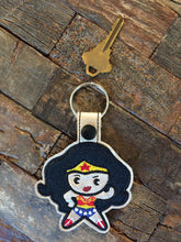 Load image into Gallery viewer, Key Fobs Inspired By Superheroines - Celebrating Diversity Keychains - Backpack Decoration - Bag Bling