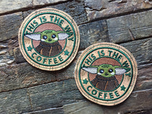 Load image into Gallery viewer, Coffee And Tea Cork Drink Coasters - Set Of Two