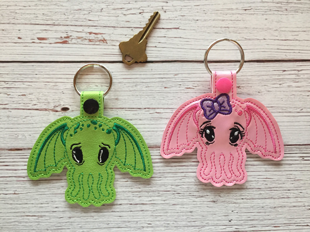 Key Fobs Inspired By Ancient Evil Beings - The Cute Version - Keychains - Backpack Decoration - Bag Bling
