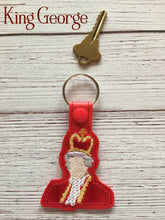 Load image into Gallery viewer, Key Fobs Inspired By Historical Figures - Keychains - Backpack Decoration - Bag Bling
