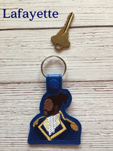 Load image into Gallery viewer, Key Fobs Inspired By Historical Figures - Keychains - Backpack Decoration - Bag Bling
