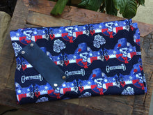 Load image into Gallery viewer, Infinity Scarves - Infinity Scarf Made With Licensed Grateful Fabric - Dead Skull Inspired