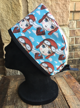 Load image into Gallery viewer, Unisex Scrub Cap - Pilot Amelia Scrub Cap - Surgical Cap - Blue Sky With Clouds