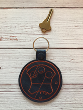 Load image into Gallery viewer, Key Fobs Inspired By Gallifreyan Magical Houses - Keychain - Backpack Decoration - Bag Bling
