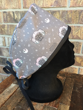 Load image into Gallery viewer, Unisex Scrub Cap - The Future Of The Galaxy Is Female Scrub Cap - Surgical Cap - Gray And Pink