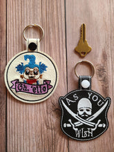Load image into Gallery viewer, Key Fobs Inspired By Pop Culture Movie Characters - Keychains - Backpack Decoration - Bag Bling

