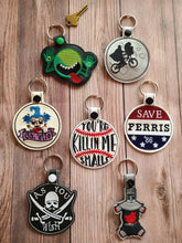 Load image into Gallery viewer, Key Fobs Inspired By Pop Culture Movie Characters - Keychains - Backpack Decoration - Bag Bling

